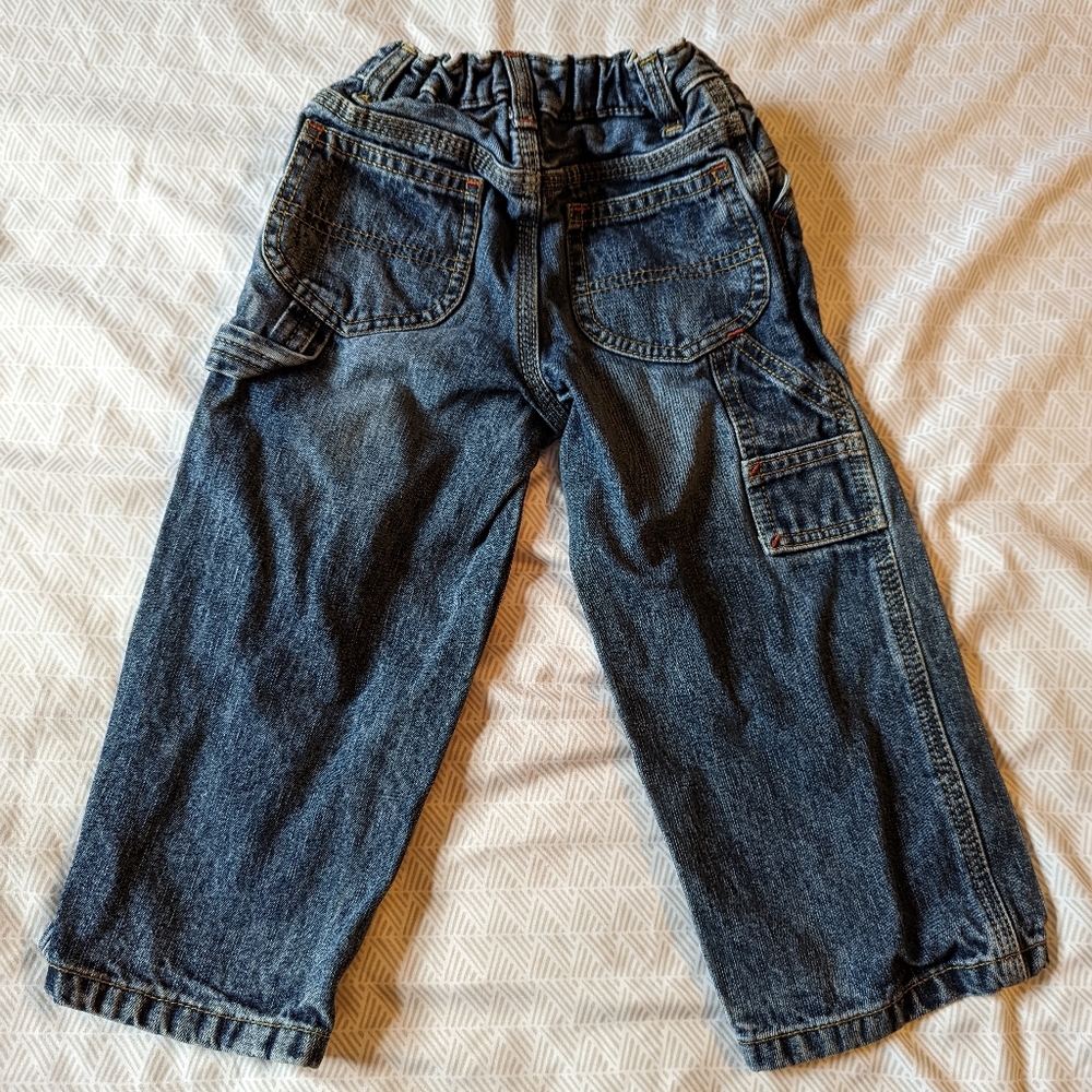 Boy's Lands' End Carpenter Jeans - 3T